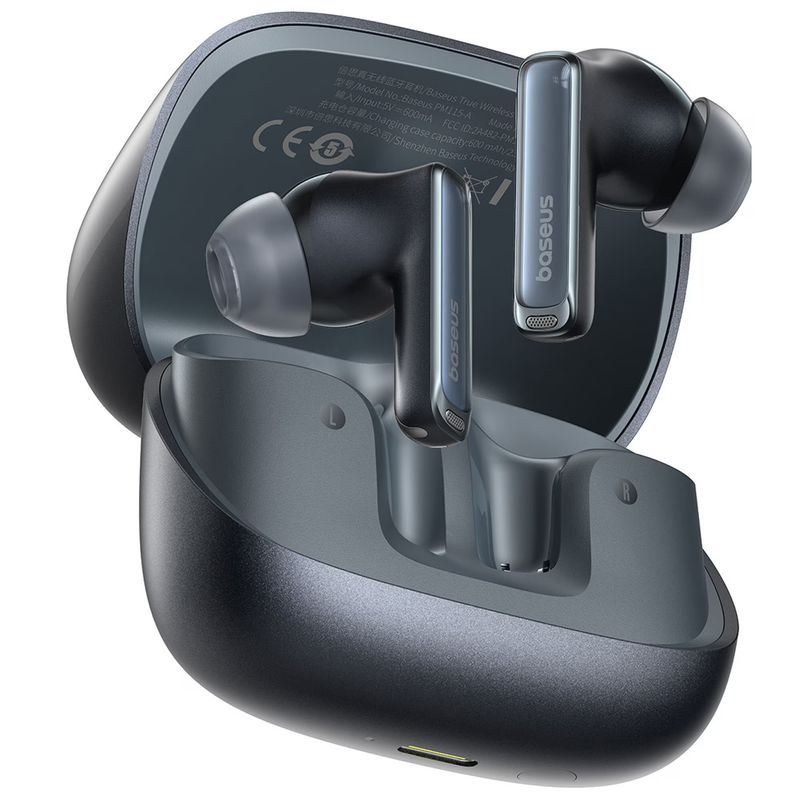 TV, Audio-Video si Foto - Portabile audio - Casti audio - Casti Wireless Baseus M2s Ultra ANC, Bluetooth, 10m, Negru - Infinity.ro