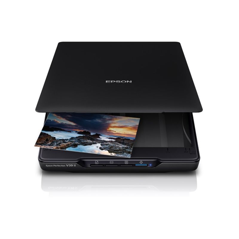PC, gaming si accesorii - Imprimante, scanere & consumabile - Imprimante - Scannere - Scanner Epson Perfection V39II, A4, 4800x4800dpi, USB, negru - Infinity.ro