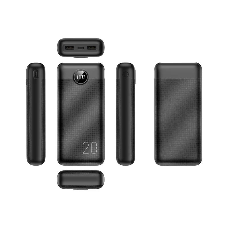 Laptop, Telefoane si Tablete - Telefoane mobile si accesorii - Accesorii Telefoane - Baterii externe - Acumulator extern Veger L20, Fast Charge, 20000 mAh, PowerIQ, Display LED, Black - Infinity.ro