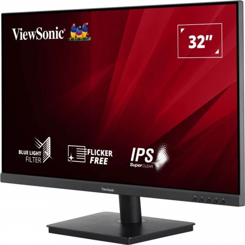 PC, gaming si accesorii - Desktop PC & monitoare - Monitoare - Monitor LED ViewSonic 32", Full HD, VGA, HDMI, Negru - Infinity.ro