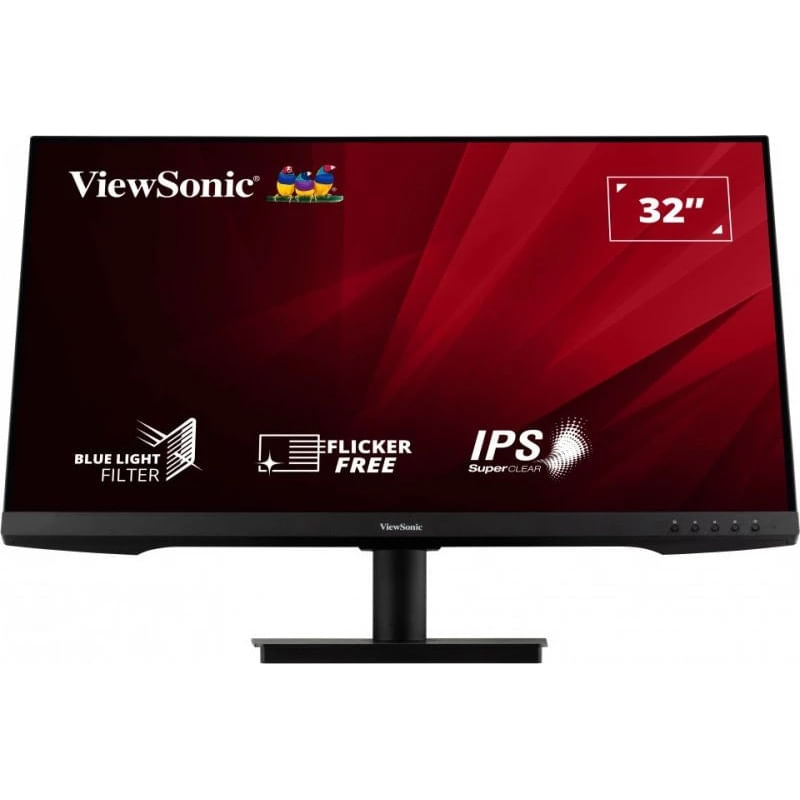 PC, gaming si accesorii - Desktop PC & monitoare - Monitoare - Monitor LED ViewSonic 32", Full HD, VGA, HDMI, Negru - Infinity.ro