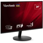 PC, gaming si accesorii - Desktop PC & monitoare - Monitoare - Monitor LED ViewSonic VA24E1-H, 120Hz, Full HD, HDMI, VGA, Negru - Infinity.ro