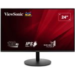 PC, gaming si accesorii - Desktop PC & monitoare - Monitoare - Monitor LED ViewSonic VA24E1-H, 120Hz, Full HD, HDMI, VGA, Negru - Infinity.ro