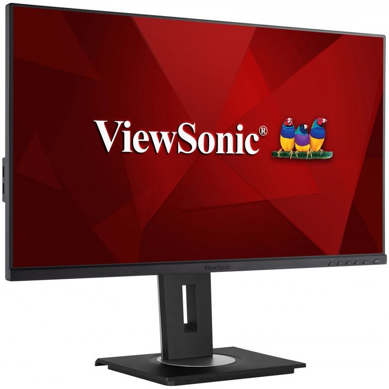 PC, gaming si accesorii - Desktop PC & monitoare - Monitoare - Monitor LED IPS ViewSonic 27", Full HD,VGA, HDMI, Display Port, Pivot, USB, Negru - Infinity.ro