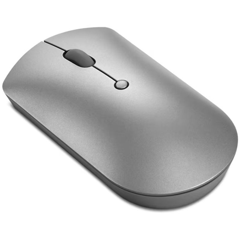 PC, gaming si accesorii - Periferice PC - Mouse - Mouse Lenovo 600 Silent, Argintiu - Infinity.ro