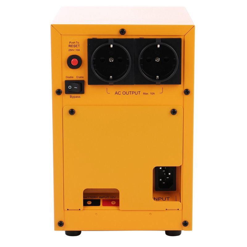 Casa si Gradina - Electrice - Accesorii electrice - Stabilizatoare tensiune si ups - UPS CYBER POWER EPS series, 700W, 1000VA, pentru centrale termice, AVR, LCD, Sinusoida pura, 2x schuko - Infinity.ro