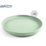 Casa si Gradina - Bucatarie si vesela - Vesela si tacamuri - Vesela pentru servire - Set 6 farfurii intinse Art of Dining by Heinner Yvonne, ceramica, 27 cm - Infinity.ro