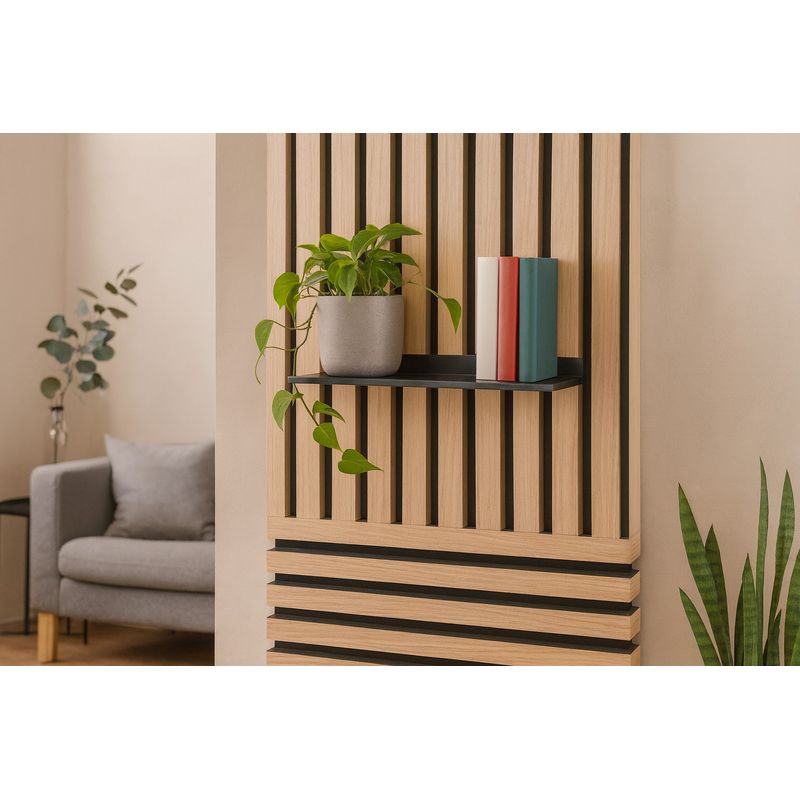 Casa si Gradina - Gradina si terasa - Garduri, panouri si accesorii - Polita din metal Frida, pentru panouri riflate, UnicSpot - Infinity.ro