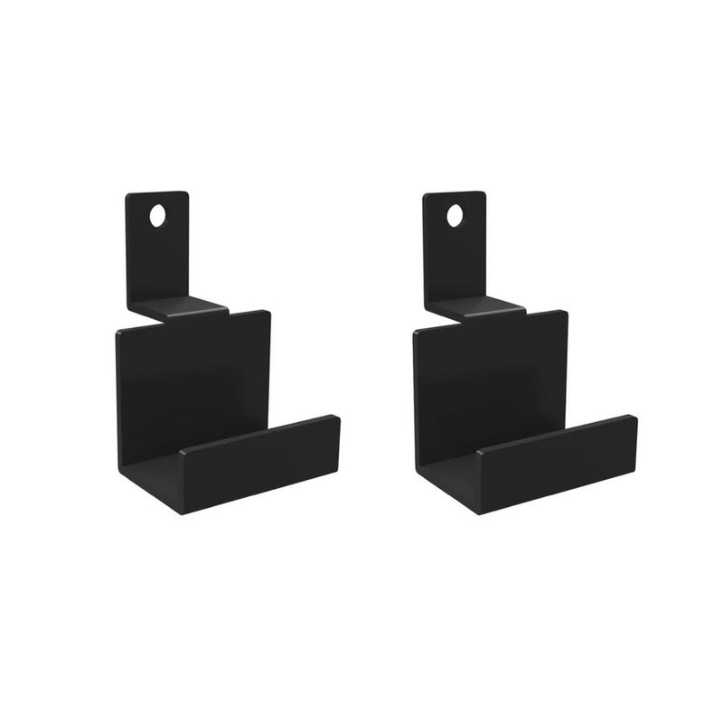 Casa si Gradina - Gradina si terasa - Garduri, panouri si accesorii - Set 2 cuiere metalice pentru panouri riflate, Fideli, UnicSpot - Infinity.ro