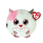 Jucarii, Copii si Bebe - Jucarii si jocuri - Jucarii de plus - PLUS TY 8CM BEANIE BALLS MUFFIN PISICA ALBA - Infinity.ro