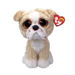 Jucarii, Copii si Bebe - Jucarii si jocuri - Jucarii de plus - PLUS TY 15CM BOOS POOCH CAINELE TAUR ENGLEZESC CAFENIU - Infinity.ro