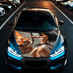Auto si Moto - Piese auto si accesorii - Piese auto - Tuning - Folie Capota Auto "Hood Art" rezistenta la exterior, marime S (150 x 110cm) - Cod: AVX-CAPOTA-010S - Infinity.ro