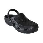 Fashion, accesorii si bijuterii - Barbati - Incaltaminte barbati - Slapi si papuci barbati - Papuci/saboti, clogs, pentru barbati, spuma EVA, varf ingust, negru, marimea 44, Jose Amorales - Infinity.ro