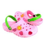 Fashion, accesorii si bijuterii - Copii - Incaltaminte copii - Slapi si papuci copii - Papuci/saboti, clogs, pentru copii, spuma EVA, roz si verde, marimea 30, Jose Amorales - Infinity.ro