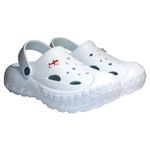 Fashion, accesorii si bijuterii - Femei - Incaltaminte femei - Slapi si papuci femei - Papuci/saboti, clogs, pentru femei, spuma EVA, alb, marimea 41, Jose Amorales - Infinity.ro