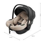 Jucarii, Copii si Bebe - Carucioare si articole de transport - Scaune auto copii - SCOICA AUTO KINDERKRAFT I-LITE 40-87 CM, BEIGE - Infinity.ro