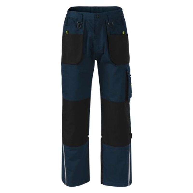 Casa si Gradina - Constructii - Echipamente de lucru - Imbracaminte protectia muncii - Pantaloni de lucru barbati Malfini Ranger W03, 10 buzunare, intarituri Cordura Albastru 56/58 - Infinity.ro