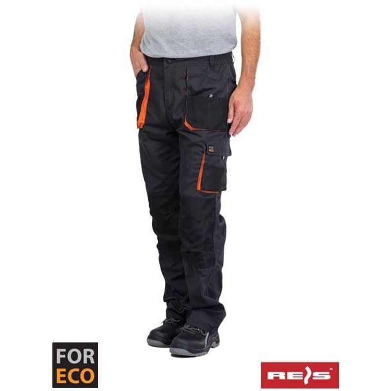 Casa si Gradina - Constructii - Echipamente de lucru - Imbracaminte protectia muncii - Pantaloni de lucru FORECO-T SBP,Reis, rezistenti si confortabili Negru 46 - Infinity.ro