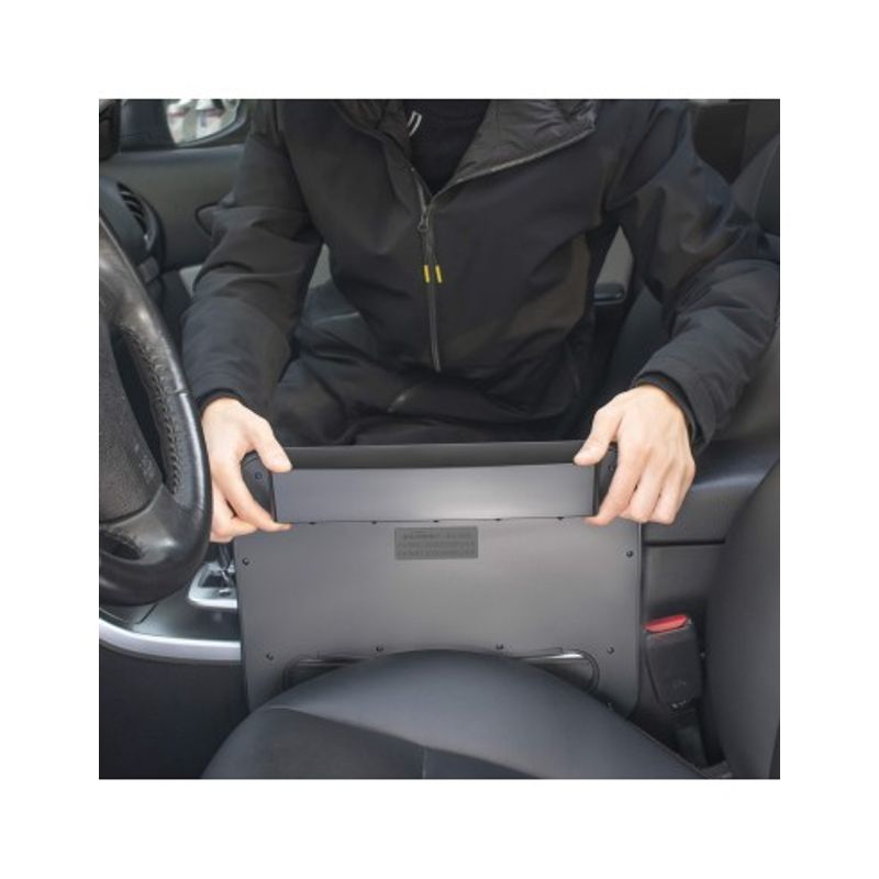 Auto si Moto - Piese auto si accesorii - Interior auto - Accesorii interior - Tava volan Multifuctionala pentru laptop, masa, alimente, suport pentru pahare, organizator, Car+ - Infinity.ro