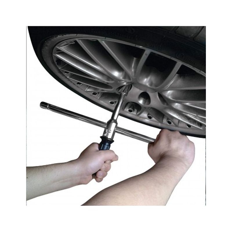 Auto si Moto - Piese auto si accesorii - Caroserie - Ornamente exterior auto - Cheie pentru roti in T cu diametru 17-19-21-23mm - Infinity.ro