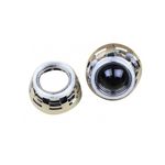 Auto si Moto - Electrice auto - Iluminare si semnalizare - Becuri auto - Lupe Bi Led Auto 3" putere 43W luminozitate 9000 Lumeni 5500k 12V P1-Original Z113 ( cu angel eyes) - Infinity.ro