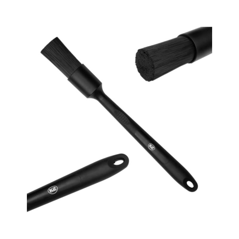 Auto si Moto - Intretinere auto - Produse curatare auto - Pensula detailing roti, motor si locuri greu accesibile K2 Strong Detailing Brush 31 mm - Infinity.ro