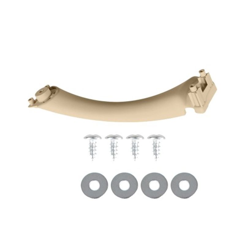 Auto si Moto - Piese auto si accesorii - Caroserie - Usi auto si accesorii - Maner interior portiera stanga spate, crem, pentru BMW Seria 3 E90, E91, E92, E93 - Infinity.ro
