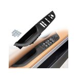 Auto si Moto - Piese auto si accesorii - Caroserie - Usi auto si accesorii - Panou / maner portiera sofer, cu oglinzi rabatabile pentru BMW Seria 3 E90/E91, negru, 37,5 cm - Infinity.ro