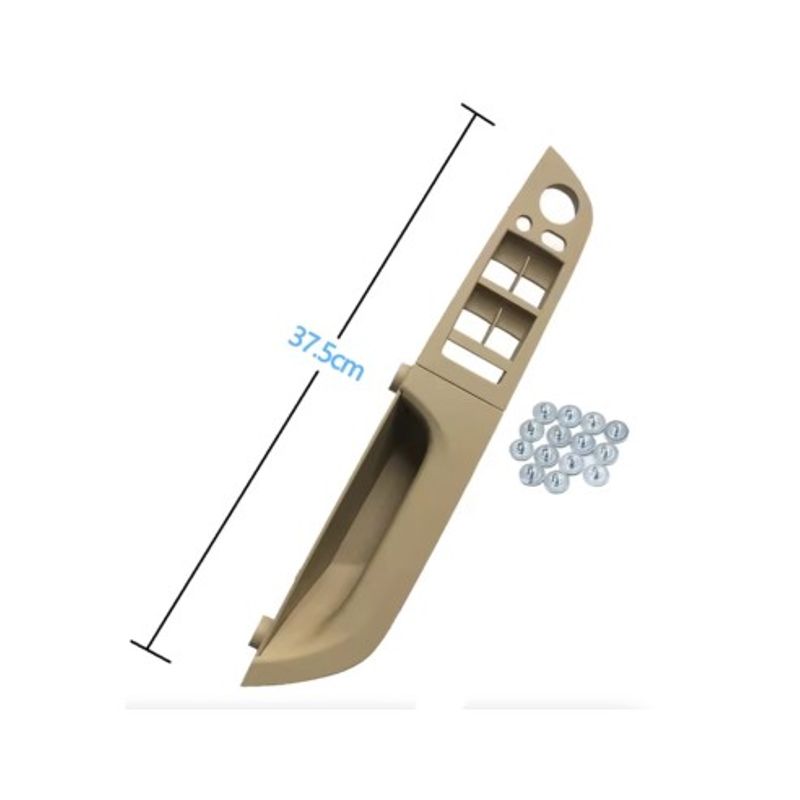 Auto si Moto - Piese auto si accesorii - Interior auto - Accesorii interior - Panou / maner portiera sofer, cu oglinzi rabatabile pentru BMW Seria 3 E90/E91, crem, 37,5 cm - Infinity.ro