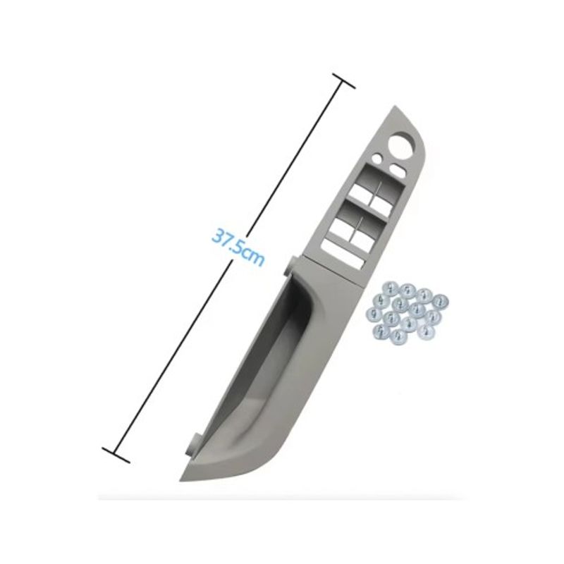 Auto si Moto - Piese auto si accesorii - Interior auto - Accesorii interior - Panou / maner portiera sofer, cu oglinzi rabatabile pentru BMW Seria 3 E90/E91, gri, 37,5 cm - Infinity.ro