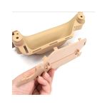 Auto si Moto - Piese auto si accesorii - Interior auto - Accesorii interior - Panou / maner portiera sofer fara oglinzi rabatabile pentru BMW Seria 3 E90/E91, crem, 37,5 cm - Infinity.ro