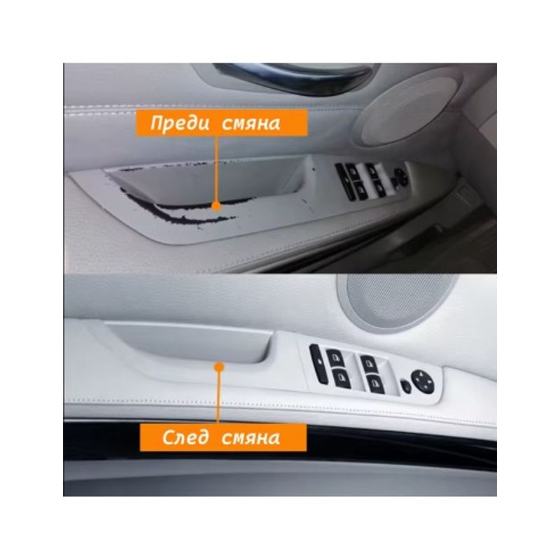Auto si Moto - Piese auto si accesorii - Interior auto - Accesorii interior - Panou / maner portiera sofer fara oglinzi rabatabile pentru BMW Seria 3 E90/E91, gri, 35,5 cm - Infinity.ro