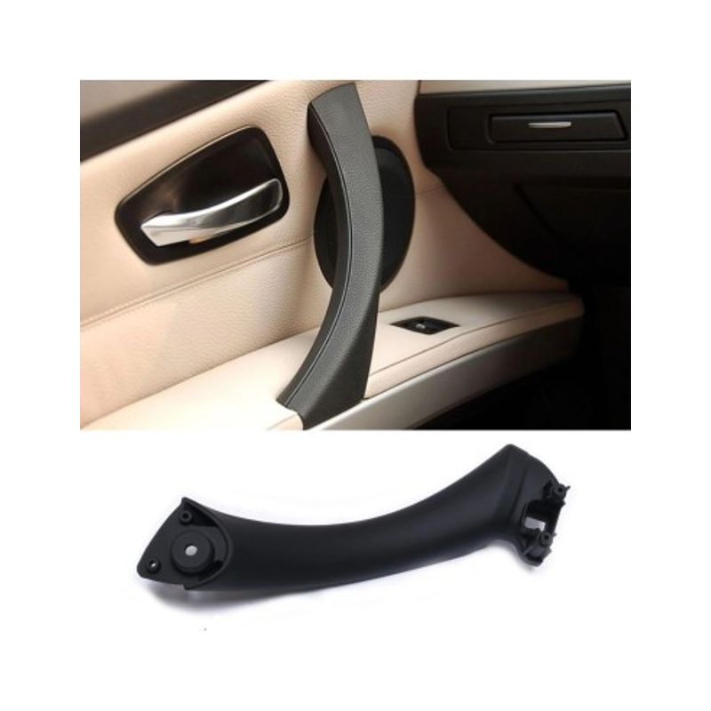 Auto si Moto - Piese auto si accesorii - Interior auto - Accesorii interior - Maner interior portiera stanga spate, negru, pentru BMW Seria 3 E90, E91, E92, E93 - Infinity.ro