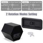 Fashion, accesorii si bijuterii - Barbati - Bijuterii barbati - Ceasuri barbati - Cutie intors ceas automat iUni, Watch Winder, Piele ecologica, Negru - Infinity.ro