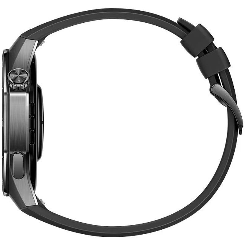 Laptop, Telefoane si Tablete - Wearables si gadgeturi - Wearables - Smartwatch-uri - Smartwatch Huawei Watch GT 5 Pro, 46MM, Tarnish Titanium Case, Black Fluoroelastomer Strap - Infinity.ro