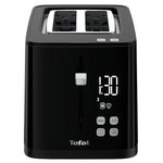 Electronice si Electrocasnice - Electrocasnice bucatarie - Preparare paine - Prajitoare de paine - Prajitor de paine Tefal Smart'n Light TT640810, 850W, 2 felii, ecran digital, 3 functii dedicate, 7 niveluri de rumenire - Infinity.ro