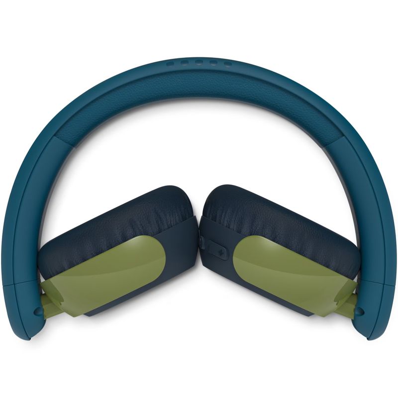 TV, Audio-Video si Foto - Portabile audio - Casti audio - Casti pentru copii On-Ear PHILIPS TAK4200CT/00, Wireless, Bluetooth, Microfon, Lumini LED, Turcoaz - Infinity.ro