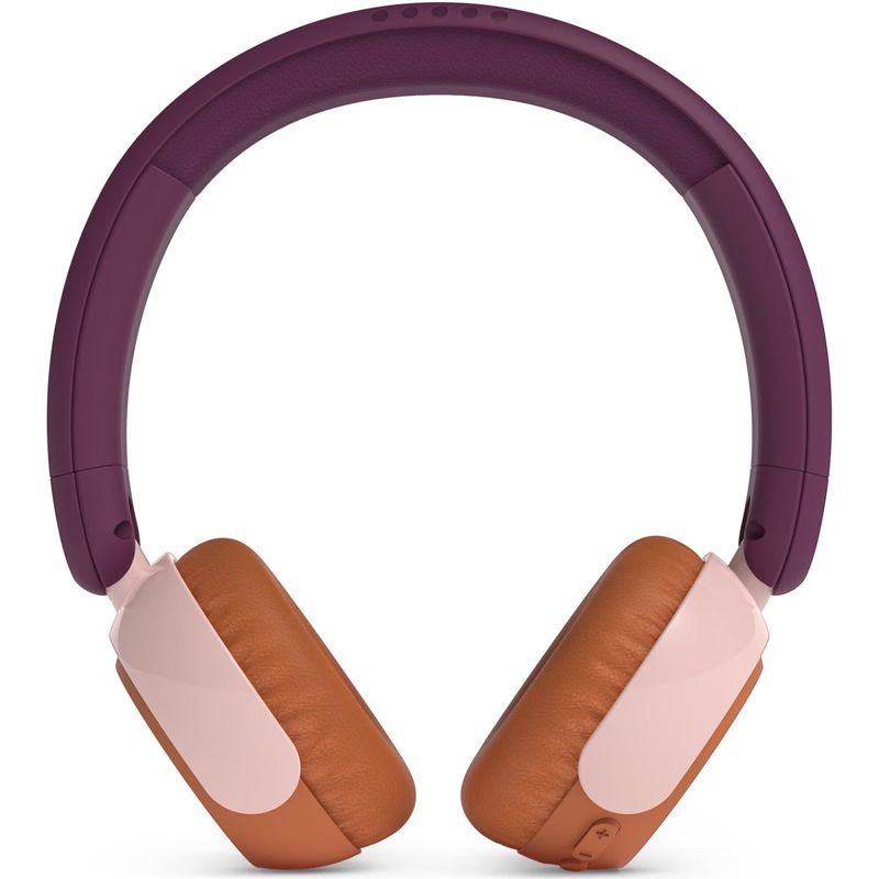 TV, Audio-Video si Foto - Portabile audio - Casti audio - Casti pentru copii On-Ear PHILIPS TAK4200MP/00, Wireless, Bluetooth, Microfon, Lumini LED, Violet - Infinity.ro