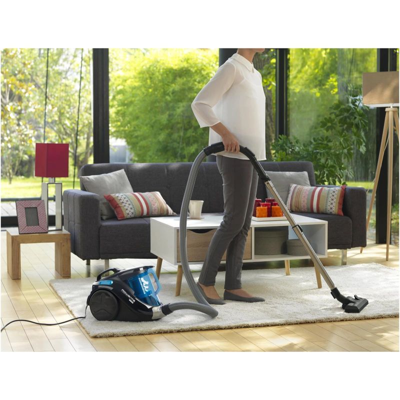 Electronice si Electrocasnice - Ingrijirea locuintei - Aspiratoare - Aspirator fara sac Rowenta Compact Power Cyclonic RO3731EA, 750 W, recipient praf 1.5l, motor EffiTech - Infinity.ro