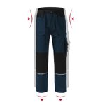 Casa si Gradina - Constructii - Echipamente de lucru - Imbracaminte protectia muncii - Pantaloni de lucru pentru barbati, Woody W01, Malfini Albastru 52/54 - Infinity.ro