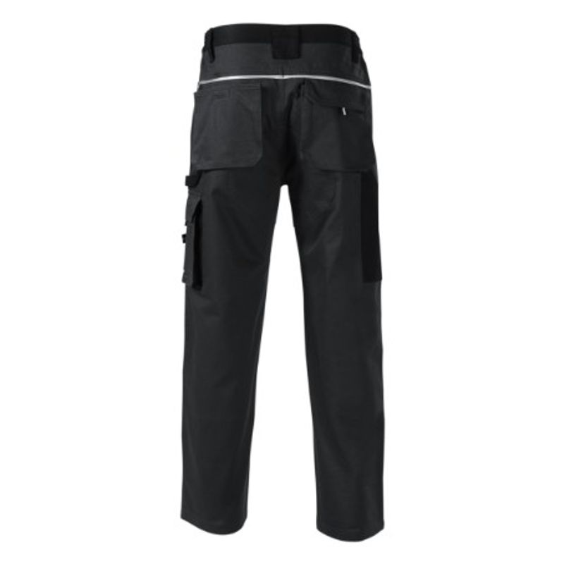 Casa si Gradina - Constructii - Echipamente de lucru - Imbracaminte protectia muncii - Pantaloni de lucru pentru barbati, Woody W01, Malfini Ebony Gray 48/50 - Infinity.ro