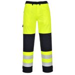 Casa si Gradina - Constructii - Echipamente de lucru - Imbracaminte protectia muncii - Pantaloni de protectie HiVis MultiNorm PORTWEST-FR62 L Galben - Infinity.ro