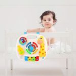 Jucarii, Copii si Bebe - Jucarii si jocuri - Jucarii bebelusi - Jucarii interactive bebelusi - Masuta de activitati interactive pentru copii 18 luni+, cu pian, lumini si sunete - Infinity.ro