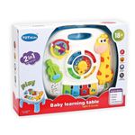 Jucarii, Copii si Bebe - Jucarii si jocuri - Jucarii bebelusi - Jucarii interactive bebelusi - Masuta de activitati interactive pentru copii 18 luni+, cu pian, lumini si sunete - Infinity.ro