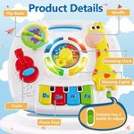 Jucarii, Copii si Bebe - Jucarii si jocuri - Jucarii bebelusi - Jucarii interactive bebelusi - Masuta de activitati interactive pentru copii 18 luni+, cu pian, lumini si sunete - Infinity.ro