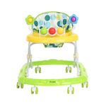 Jucarii, Copii si Bebe - Carucioare si articole de transport - Premergatoare - Premergator din plastic cu 8 roti, 2 in 1, reglabil in inaltime, Verde - Infinity.ro