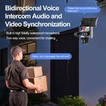 Casa si Gradina - Electrice - Smart Home - Camere de supraveghere - Camera de supraveghere cu panou solar V380 PRO - Conectivitate Wifi - 12MP 4K Ultra HD - Infinity.ro