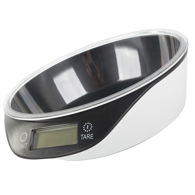 Electronice si Electrocasnice - Electrocasnice bucatarie - Mixere, tocatoare & roboti de bucatarie - Cantare de bucatarie - Cantar digital de bucatarie cu bol, Capacitate 0-5kg - Precizie 1g - Infinity.ro