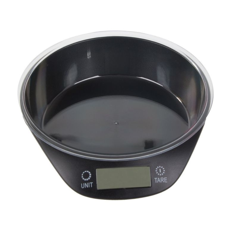 Electronice si Electrocasnice - Electrocasnice bucatarie - Mixere, tocatoare & roboti de bucatarie - Cantare de bucatarie - Cantar digital de bucatarie cu bol, Capacitate 0-5kg - Precizie 1g - Infinity.ro