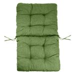Casa si Gradina - Gradina si terasa - Mobilier exterior - Perne decorative exterior - Perna scaun cu spatar pentru exterior, verde, 100 x 50 cm, confort sporit, material rezistent - Infinity.ro